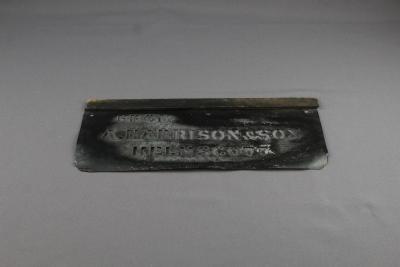 PACKING CASE STENCIL FROM A HARRISON & SON KELMSCOTT
