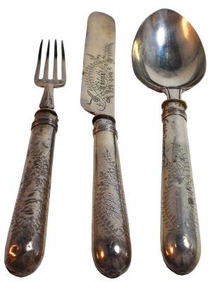FORK, TABLE - CHRISTENING SET